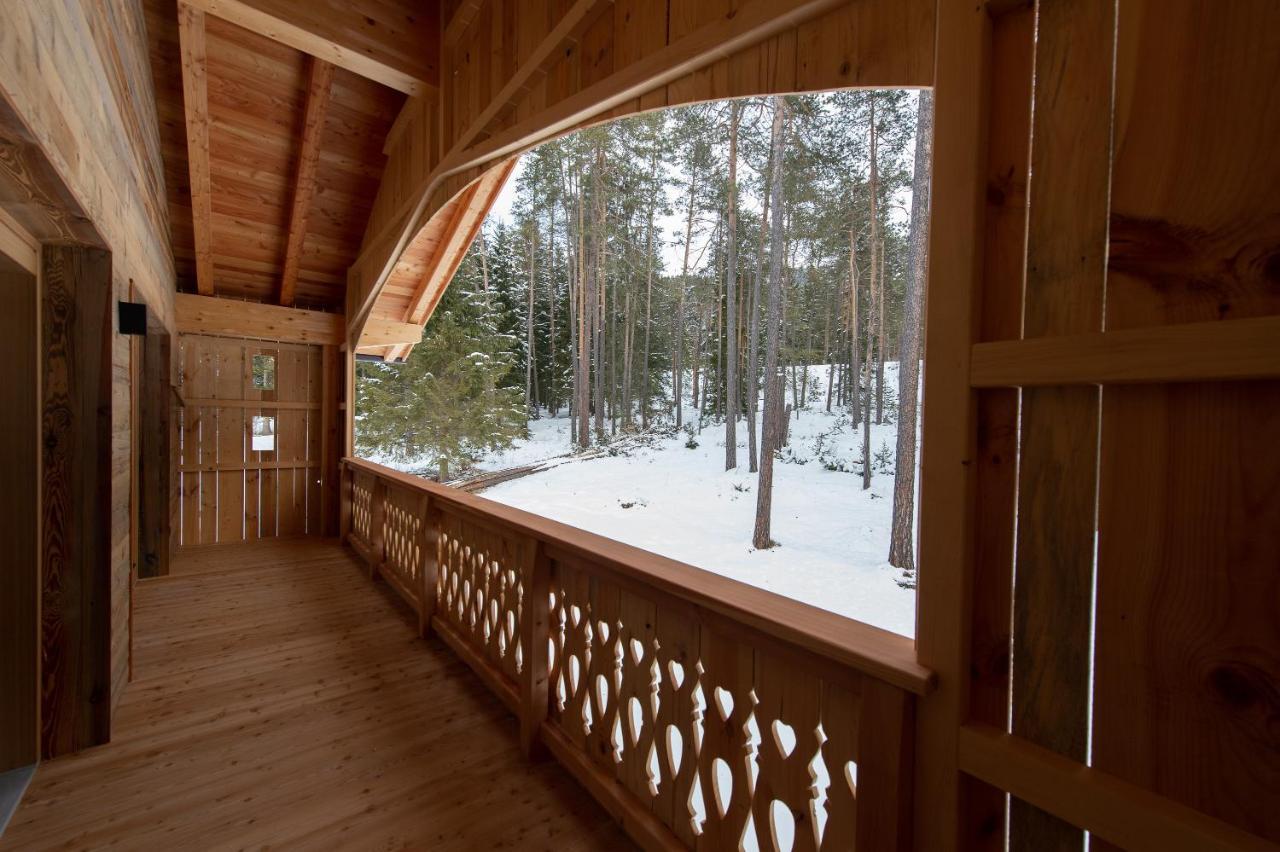 Les Ciases Chalets Dolomites Apt 3 St. Vigil Exterior foto