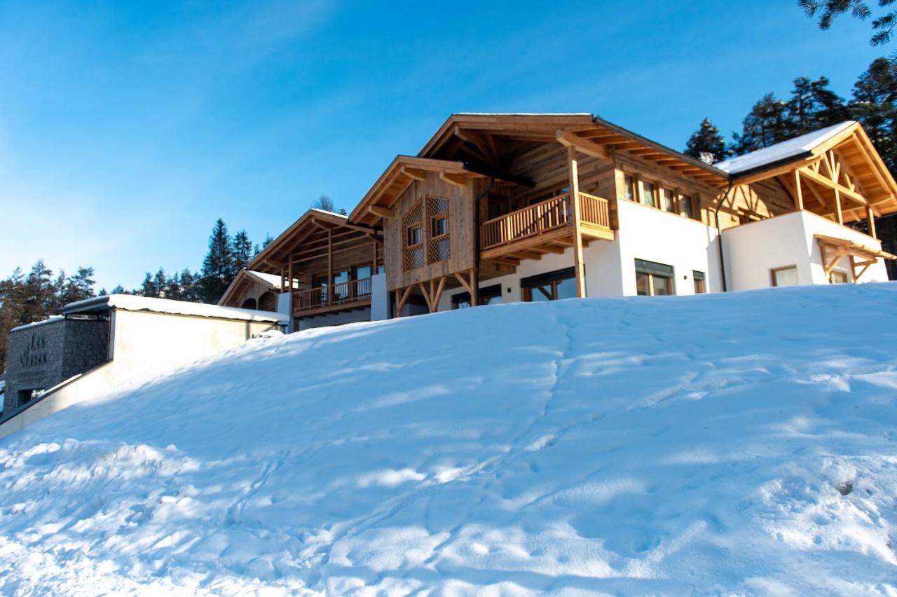 Les Ciases Chalets Dolomites Apt 3 St. Vigil Exterior foto