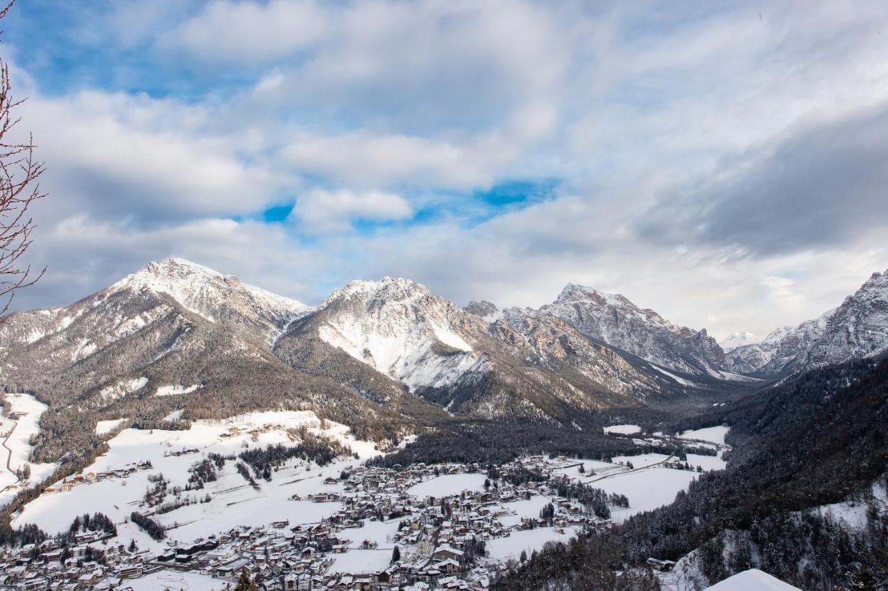 Les Ciases Chalets Dolomites Apt 3 St. Vigil Exterior foto