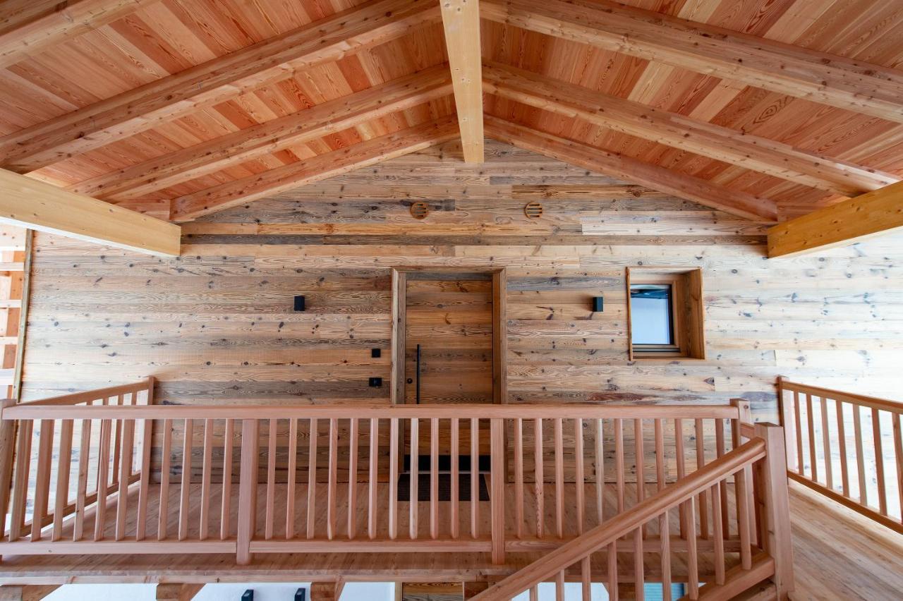 Les Ciases Chalets Dolomites Apt 3 St. Vigil Exterior foto