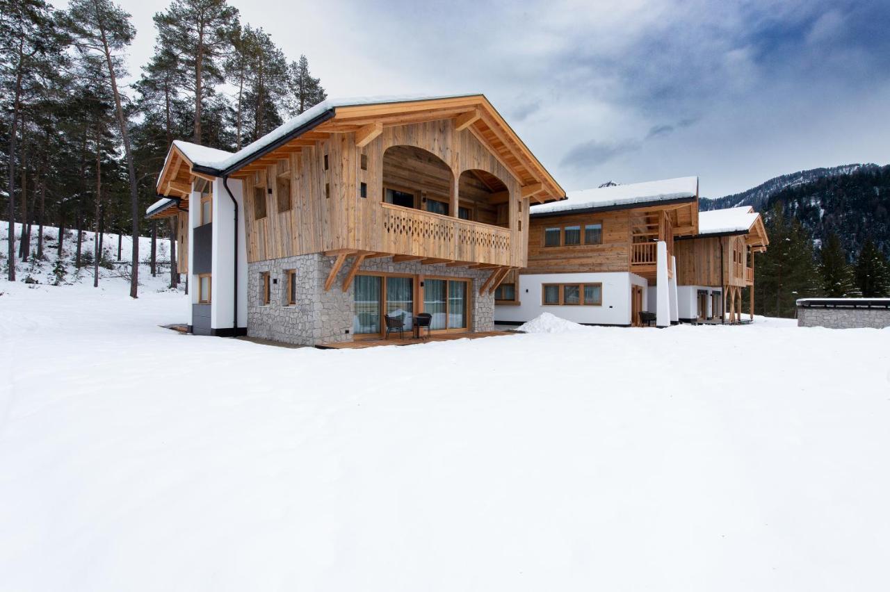 Les Ciases Chalets Dolomites Apt 3 St. Vigil Exterior foto