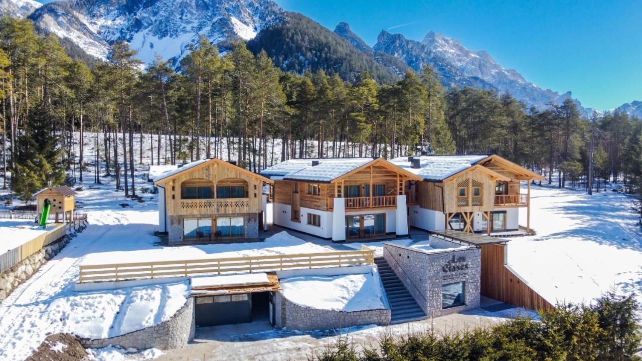 Les Ciases Chalets Dolomites Apt 3 St. Vigil Exterior foto