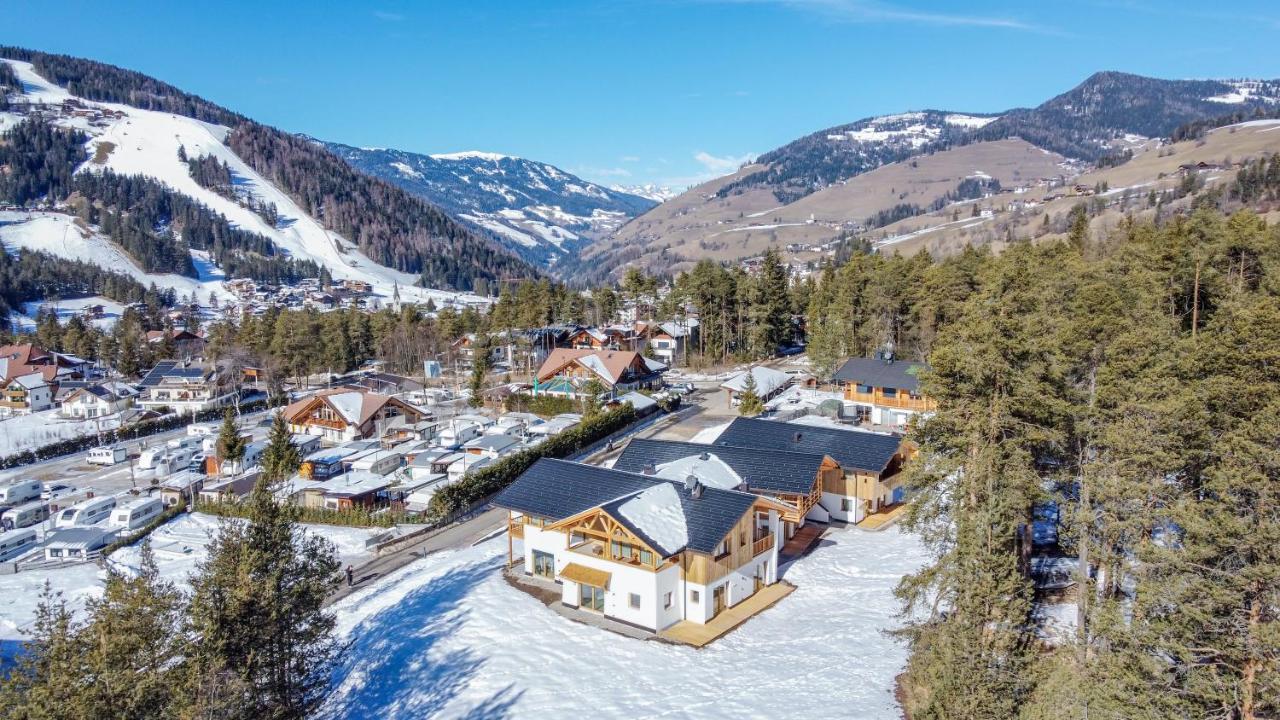 Les Ciases Chalets Dolomites Apt 3 St. Vigil Exterior foto