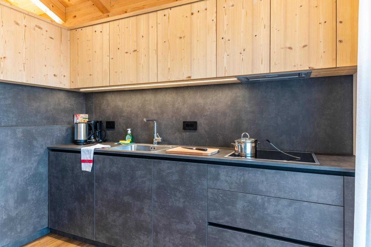 Les Ciases Chalets Dolomites Apt 3 St. Vigil Exterior foto